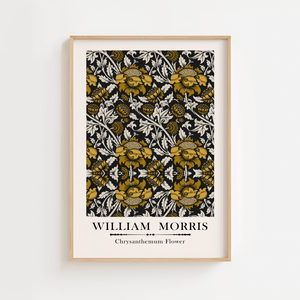 William Morris - Chrysanthemum Flower Plakat