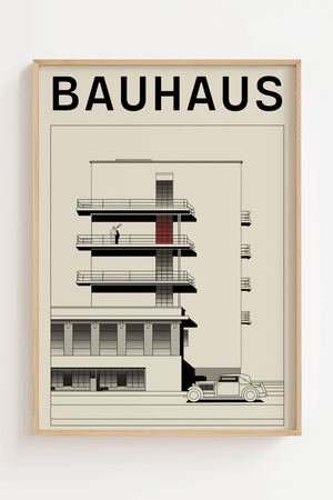 Lejlighed Bauhaus Plakat