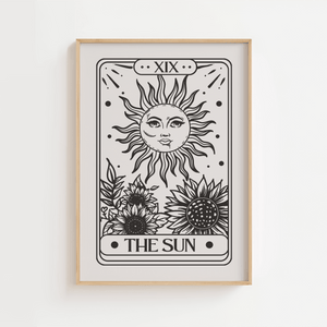 XIX The Sun Plakat