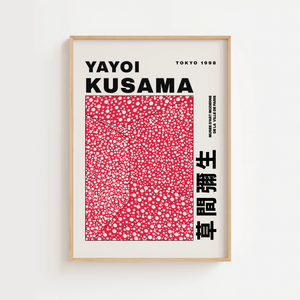 Red Tokyo Kusama 1988 Plakat
