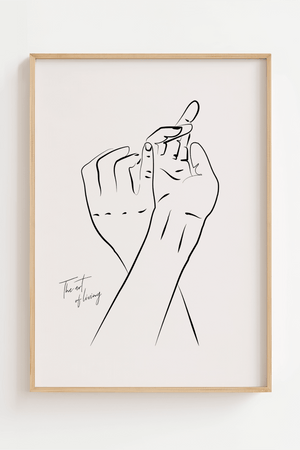 The Art Of Living Plakat