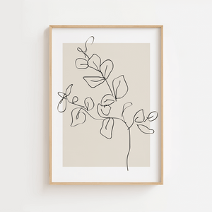 Botanisk Planteværk Plakat