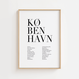 København By - Plakat