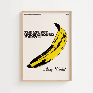 Banana - Andy Warhol Plakat