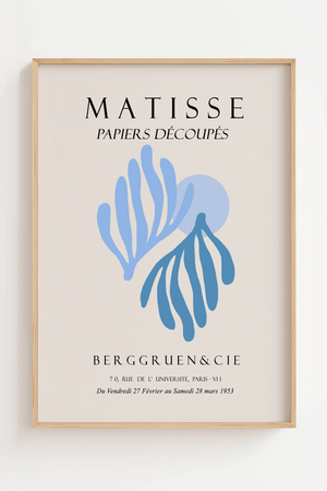 Matisse Papiers Decoupes SEt of 3 Poster Plakat