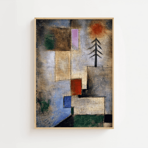 Oval Forest Paul Klee Plakat