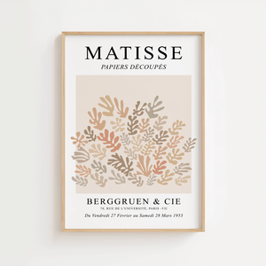 Beige Papiers Matisse Plakat