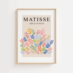 Color Cut-Outs - Matisse Plakat