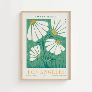 Flower Market Los Angeles No.5 Plakat