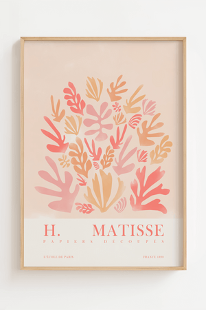 H. Matisse Pink Flour Plakat