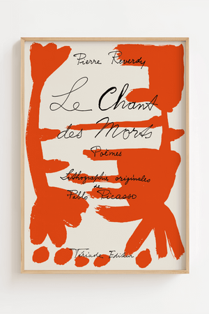 Le Chants Des Morts - Picasso Plakat