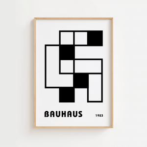 Bauhaus Circles Collide Plakat