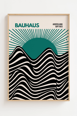 Grøn Flowermarket New York Plakat