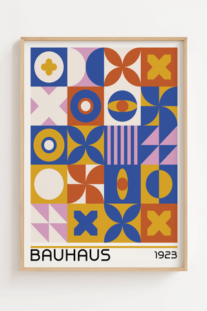 Symbols Bauhaus Plakat