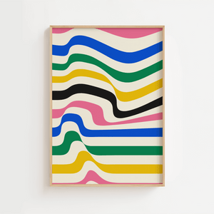 Bauhaus mind in peace Plakat