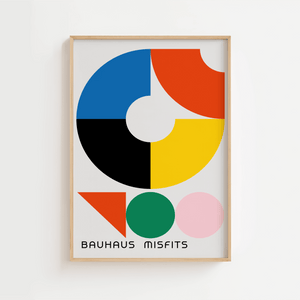 Bauhaus Misfits Plakat