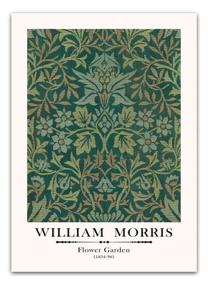 William Morris - Flower Garden Plakat