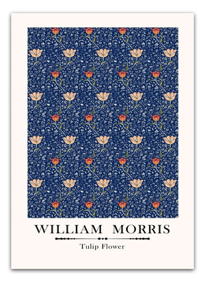William Morris - Tulip Flower Plakat