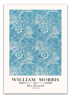 William Morris - Blue Marigold Plakat