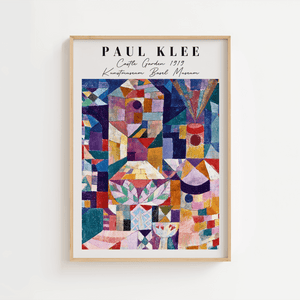 Castle Garden Paul Klee Plakat