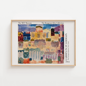 Garden In St Germany Paul Klee Plakat
