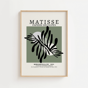 Grøn Breakthrough Matisse Plakat