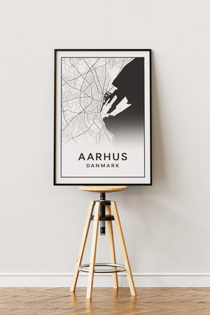 Aarhus Havn Kortplakat
