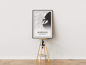 Aarhus Havn Kortplakat