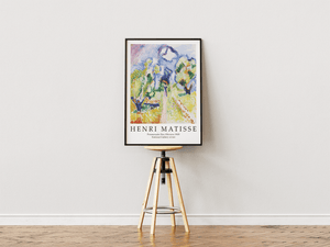 Bring farver, bevægelse og kunsthistorie ind i dit hjem med ‘Promenade des Oliviers’ – Matisse Plakat.