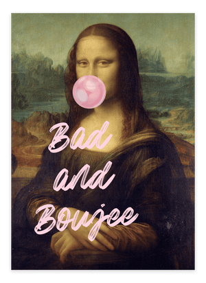 Bad & Boujee - Mona lisa Plakat