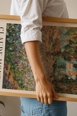 The Artist Garden - Claude Monet Plakat