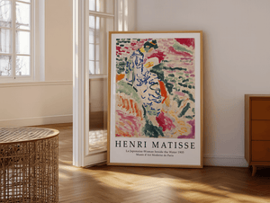 Woman Beside the Water – Matisse Plakat
