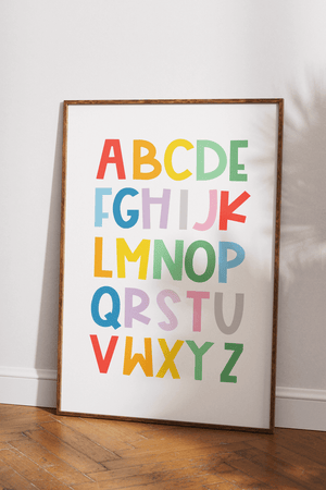 Alfabet Plakat til børn