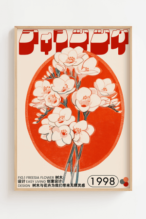 Japansk Vintage Plakat