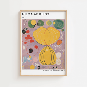 Group IV - Hilma Af Klint Plakat