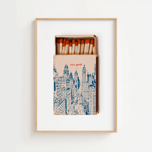 New York Tændstikæske – Plakat