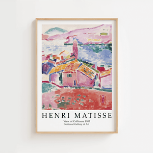 Bring farver, varme og kunsthistorie ind i hjemmet med ‘View of Collioure’ – Matisse Plakat