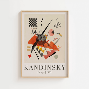 Orange – Kandinsky Plakat