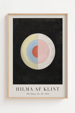 The Swan Hilma Af Klint Plakat