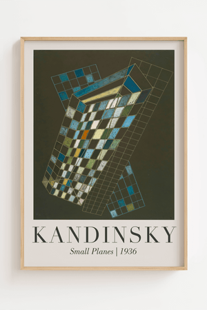 Small Planes – Kandinsky Plakat

