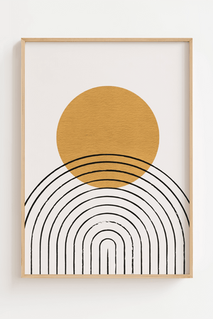 Abstract Door Down Plakat