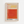 Abstrakt plakat med lyse beige og cremefarver kombineret med et stort varmt orange farvefelt inspireret af Mark Rothkos farvefelter.