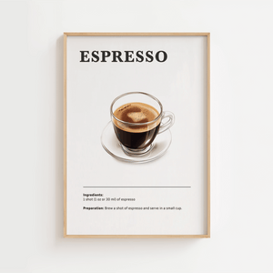 Humoristisk Coffee Club plakat med illustration af kaffemaskine og to personer samt teksten ‘Served Daily’ og ‘Every Morning’.
