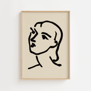 Madame Ansigt Plakat