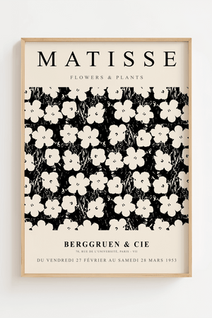 Flowers - Matisse Plakat