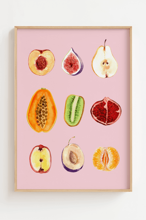 Vulva Frugt Plakat