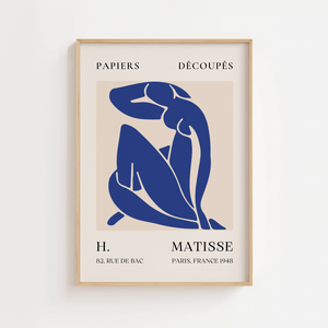 Matisse Blue Nude Plakat