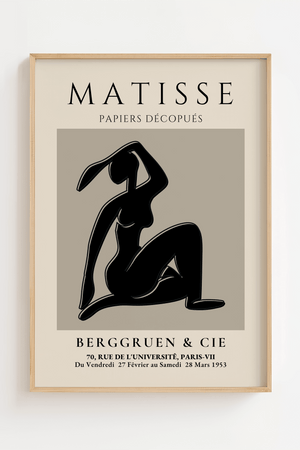 Black Madame - Matisse Plakat
