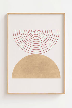 Abstract Opposite Plakat