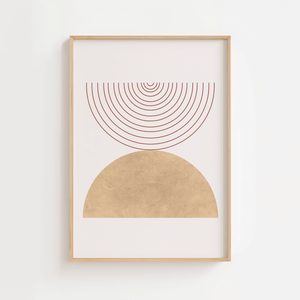 Abstract Opposite Plakat